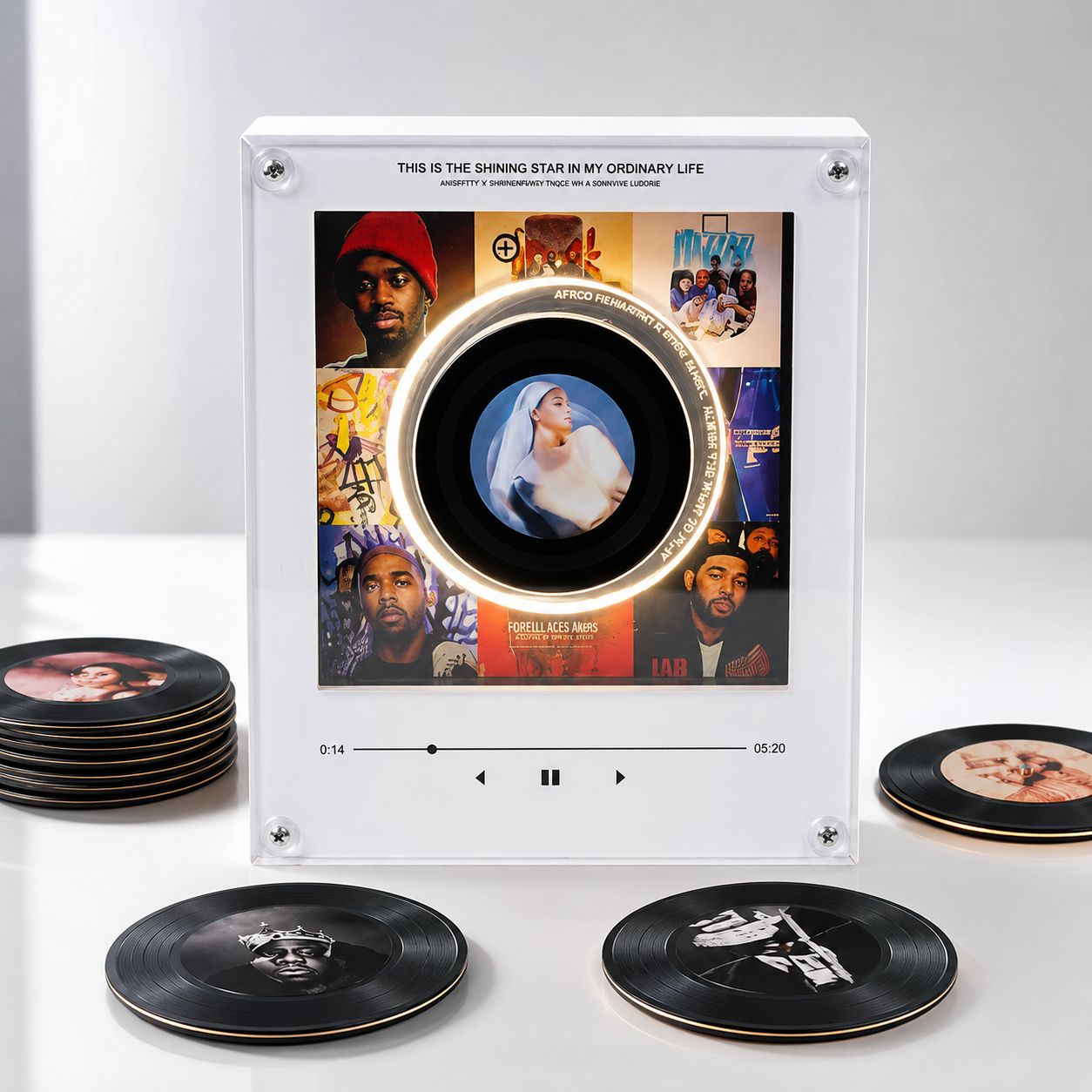 Vinyra™ Custom NFC Vinyl Record Music